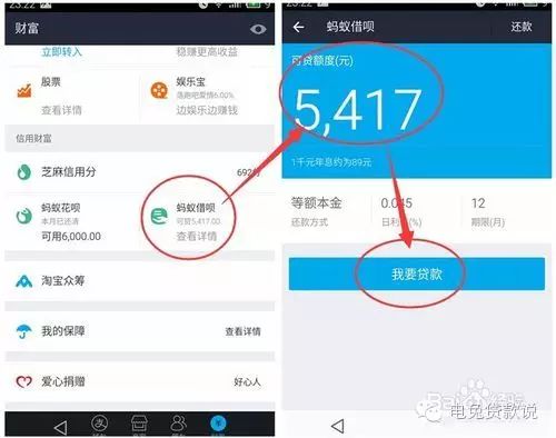蚂蚁借呗可以贷款多少