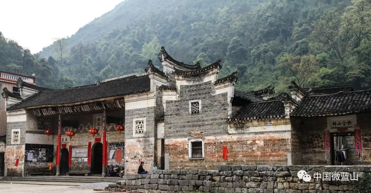 千年古村虎溪村