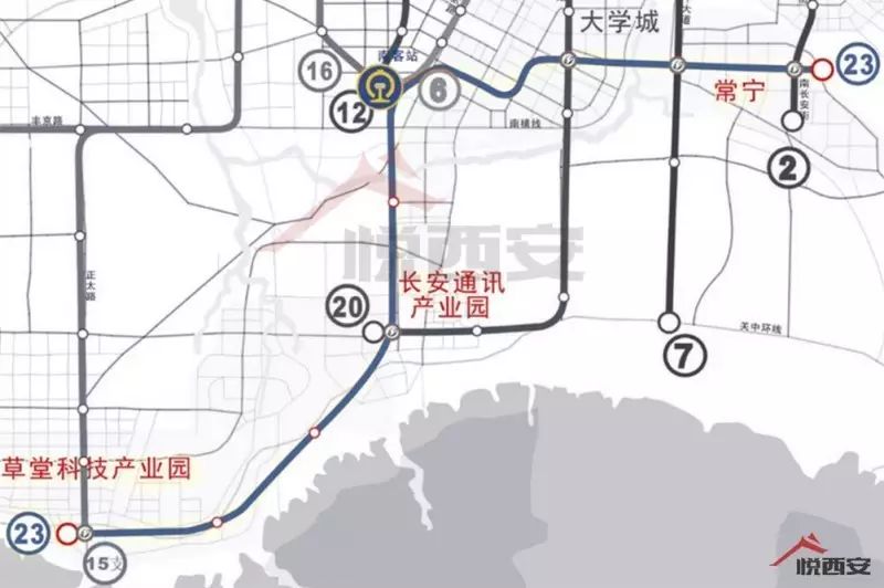 独家丨23条线撑起大西安,最新西安地铁规划全解读!