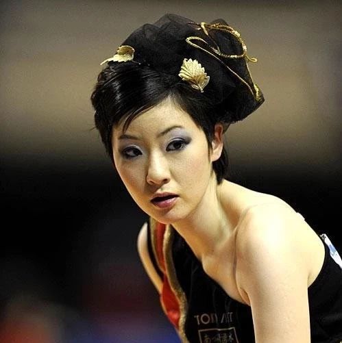 她被称为“日本乒坛的LadyGaGa”,对手表示根本没办法专心打球