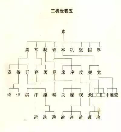 王氏三槐堂族谱世系图,寻根的宗亲速来围观!