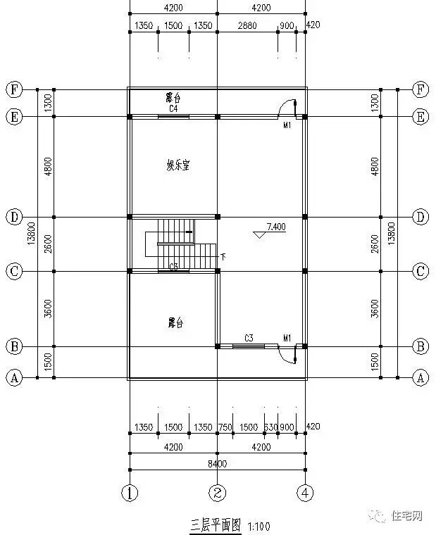 8x11米农村小户型,三层设计最适合农村,内部区域划分合理