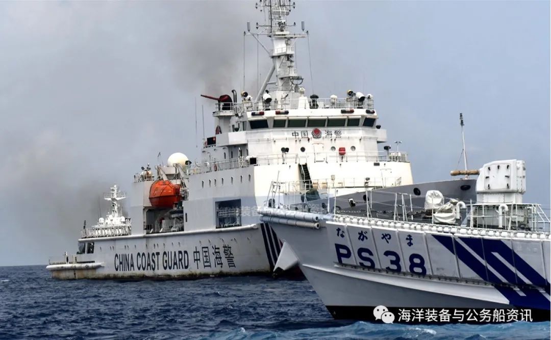 中国海警近日两次驱离闯钓岛非法日船