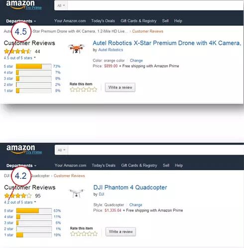 大疆对手X-star无人机抢占市场