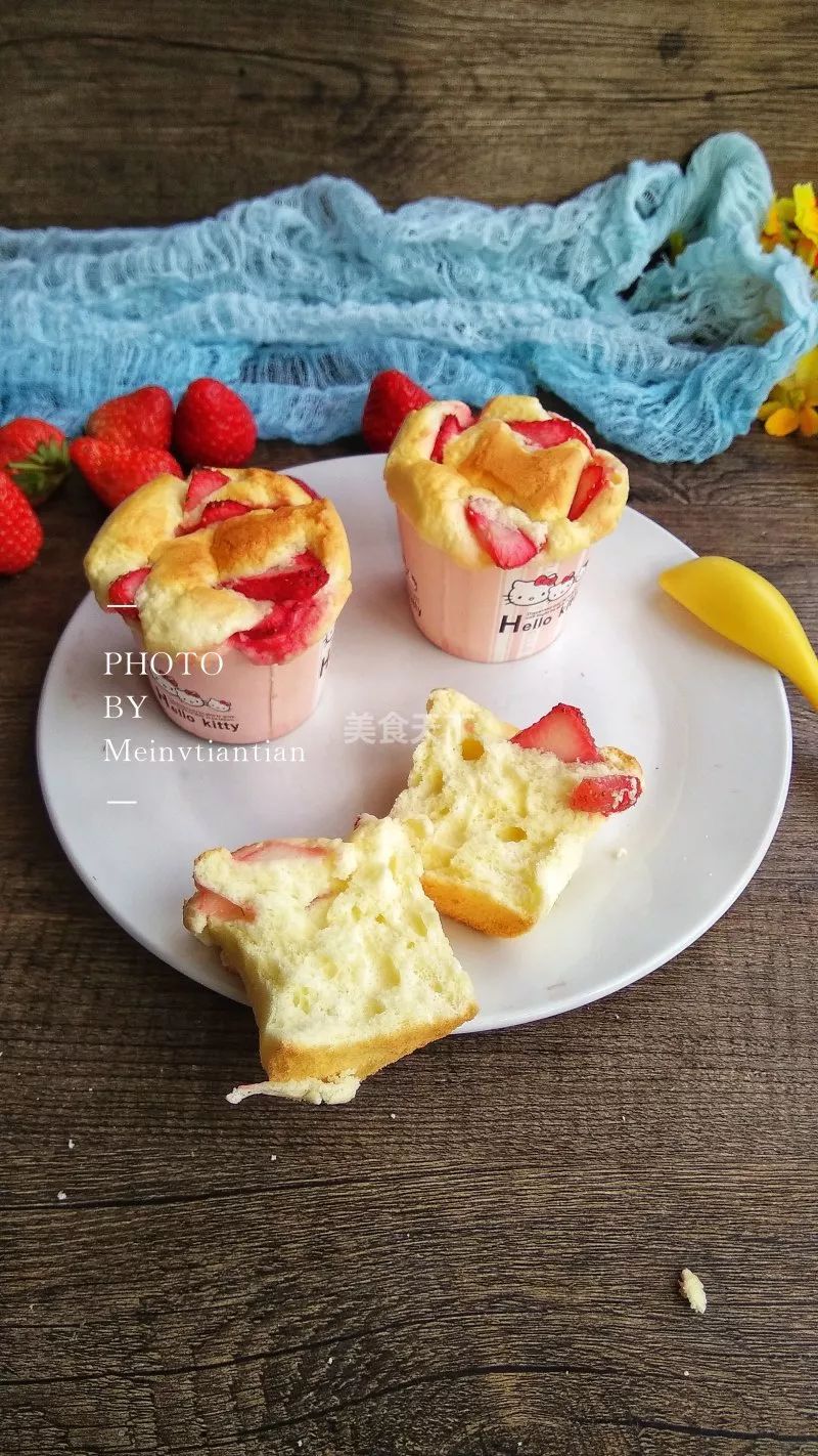 入门级草莓水果小蛋糕制作