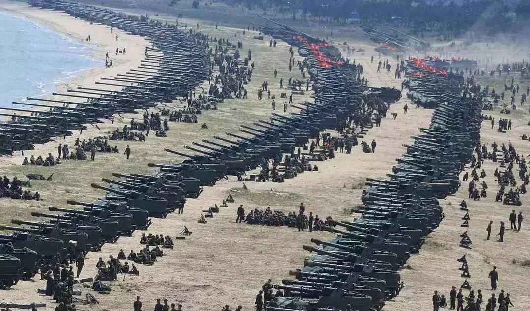 朝鲜火炮部队