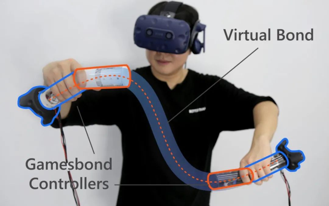 微软VR手柄研究：如何用两个独立的体感手柄模拟跳绳?
