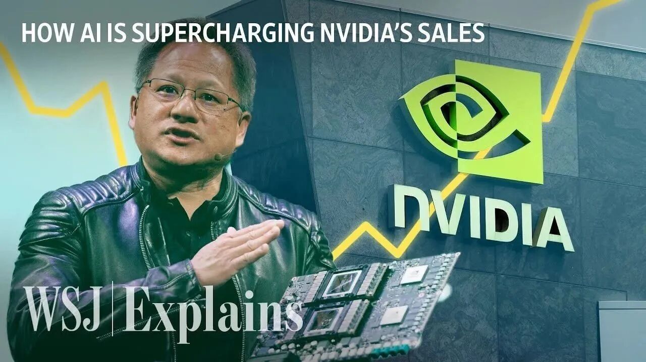 WSJ：人工智能芯片如何推动英伟达市值飙升到1万亿美元？
