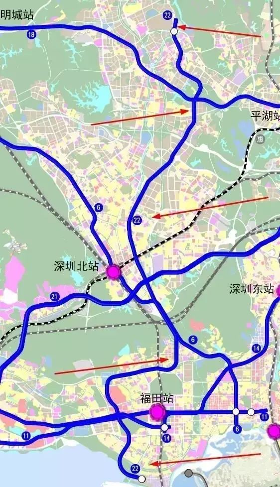 深圳地铁逆天了!4条线路对接东莞,8条线路连通惠州!以后出门超方便!