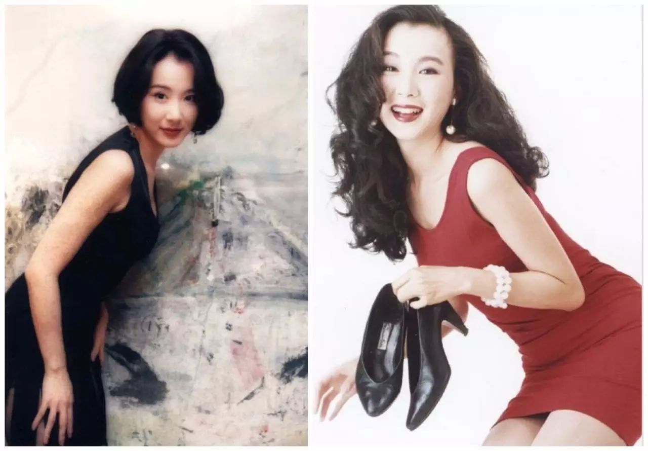 台湾第一美女萧蔷的高颜值也挡不住在发际线这里扣了几分.▼