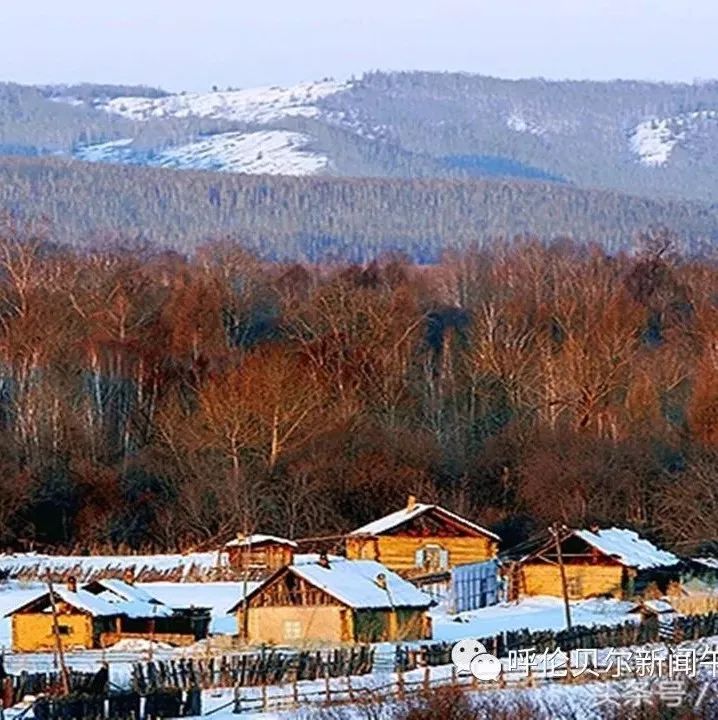 【美景】边塞雪村