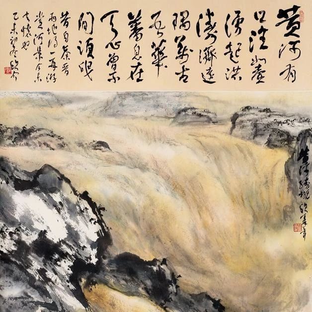 当今台湾画坛第一人,欧豪年100幅作品欣赏