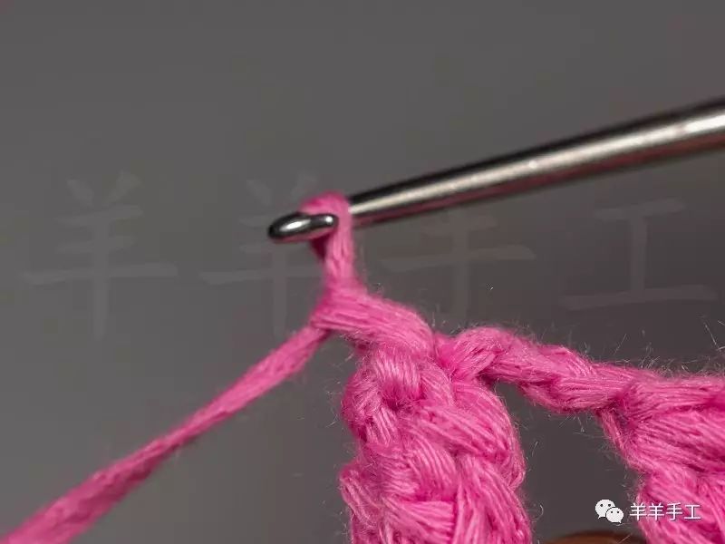 羊羊手工零基础钩针毛线编织钩编基础圆锥针爆米花针