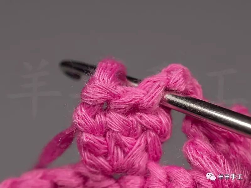 羊羊手工零基础钩针毛线编织钩编基础圆锥针爆米花针
