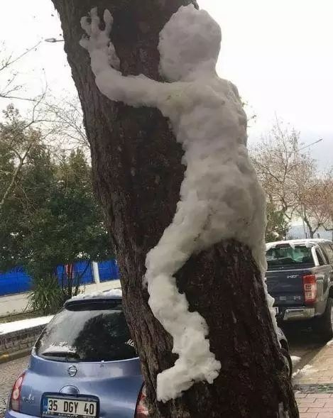 这些土耳其"雪人"太好玩啦!