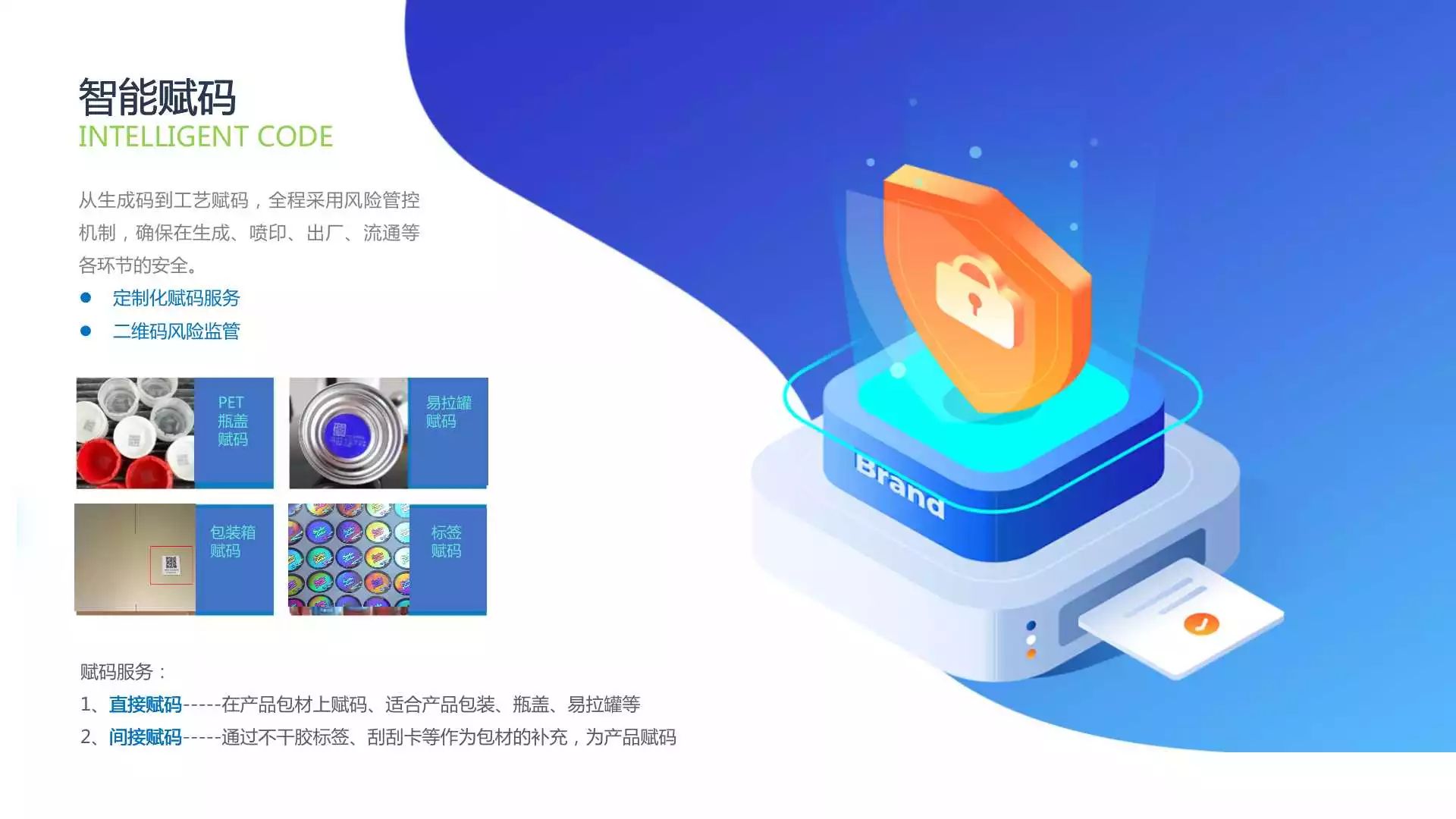 基于一物一码的整体营销解决方案