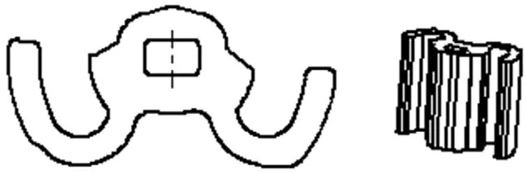 【精冲技术专辑】薄壁厚板零件精冲工艺与模具设计的图4