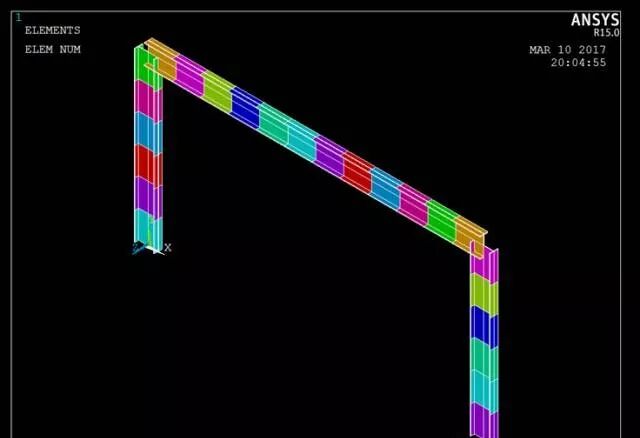 ANSYS经典界面中梁单元实例全解析的图20
