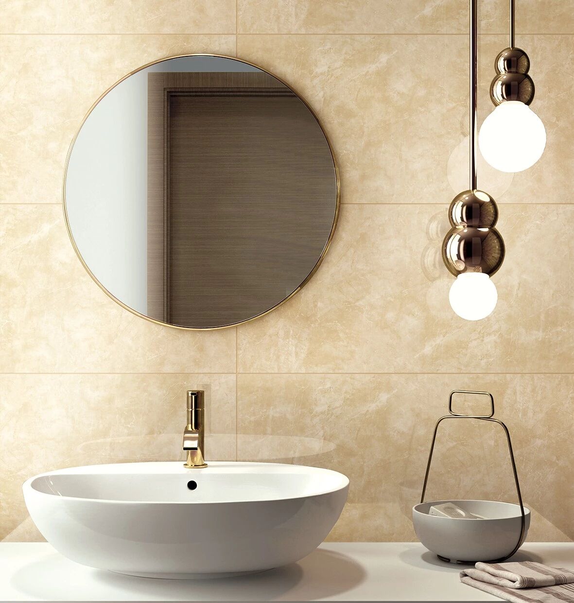 豪美嘉陶瓷加盟产品 中板瓷砖装修效果图_14