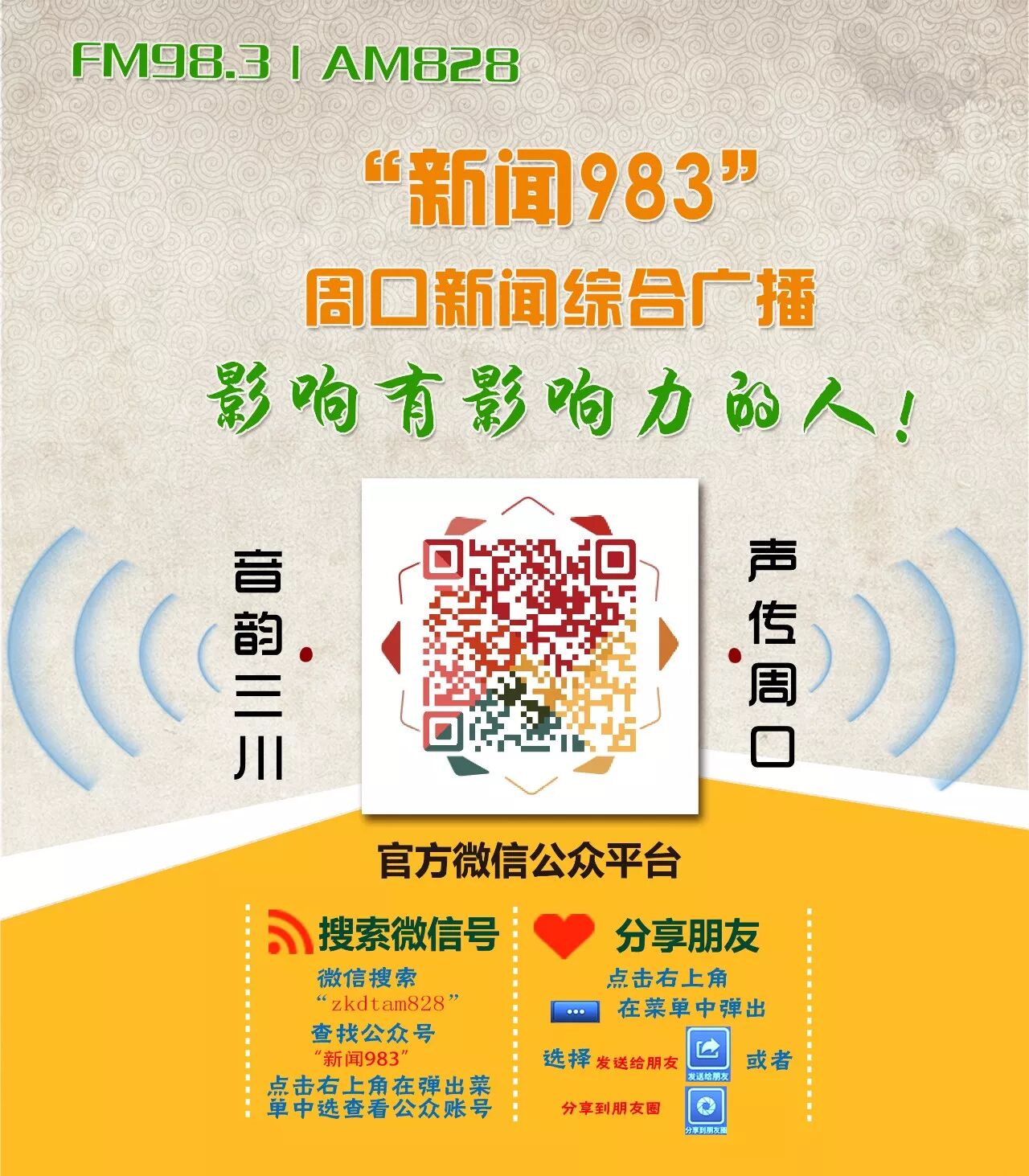 新闻983 | 周口市卫生和计划生育委员会副主任刘剑锋做客《监督热线》栏目