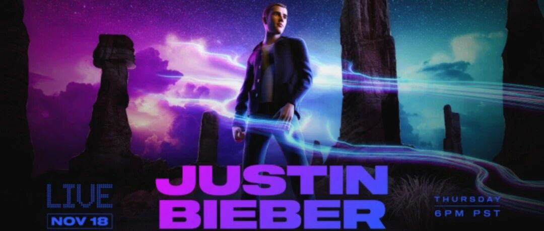Justin Bieber的元宇宙處女作，虛擬演唱會是未來的一大趨勢嗎？圖片