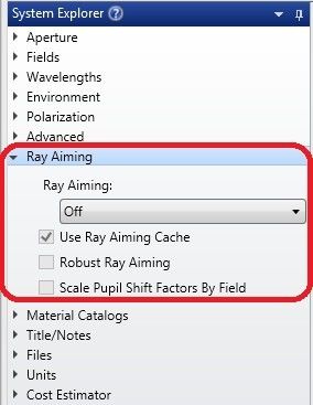 ZEMAX | 如何使用光线瞄准?的图5