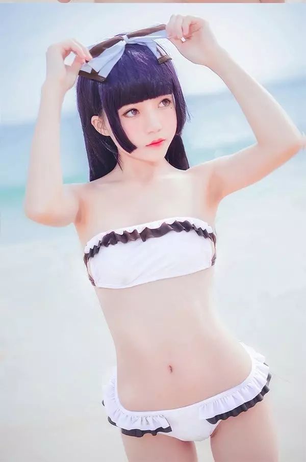 我的妹妹不可能那麼可愛裸足少女水著cosplay 動漫 第10張