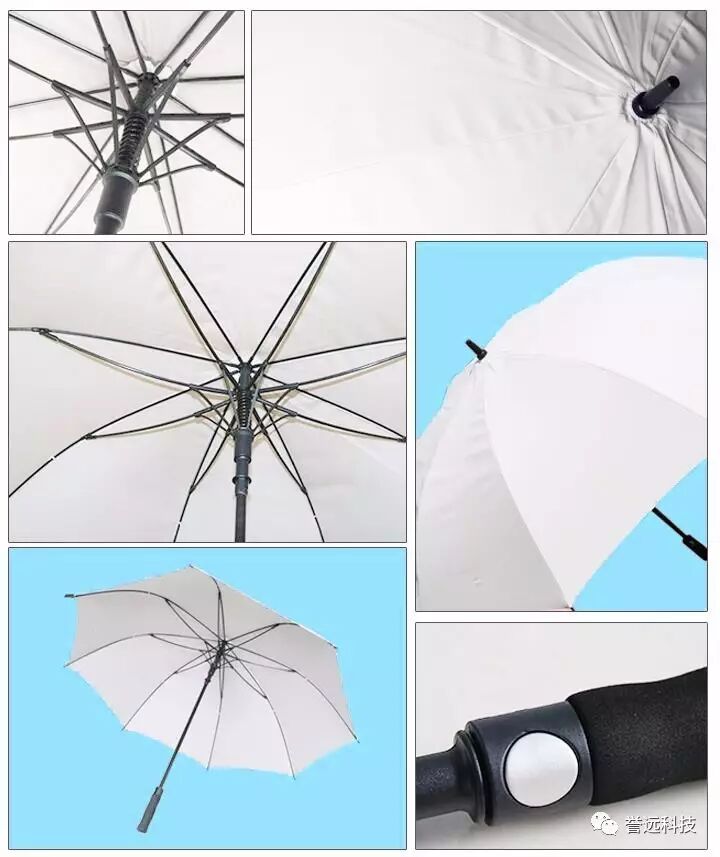 高尔夫伞伞架细节展示