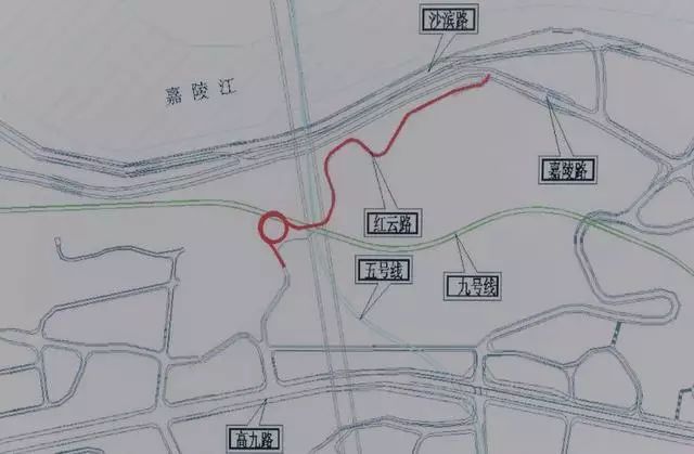 红云路:上跨红岩村隧道接红岩革命纪念馆 完工时间:2019年4月底 渝中