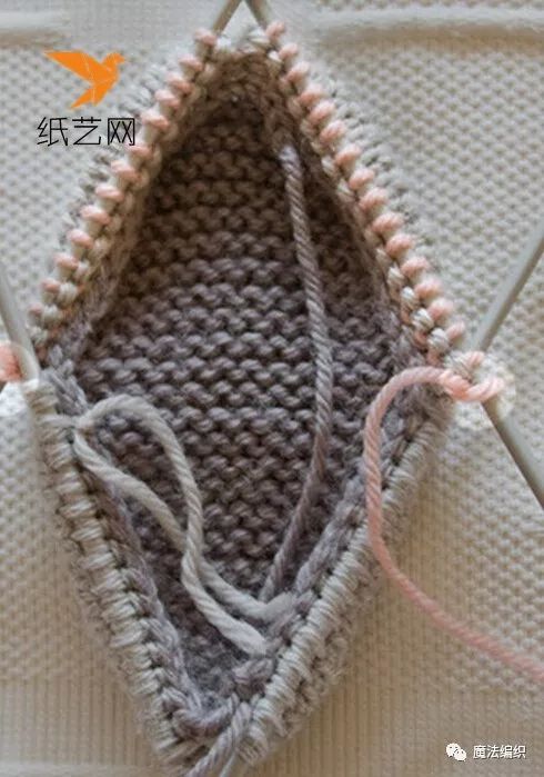手工毛线编织鞋子视频教程全集_编织鞋子手工毛线图片_手工毛线编织鞋子