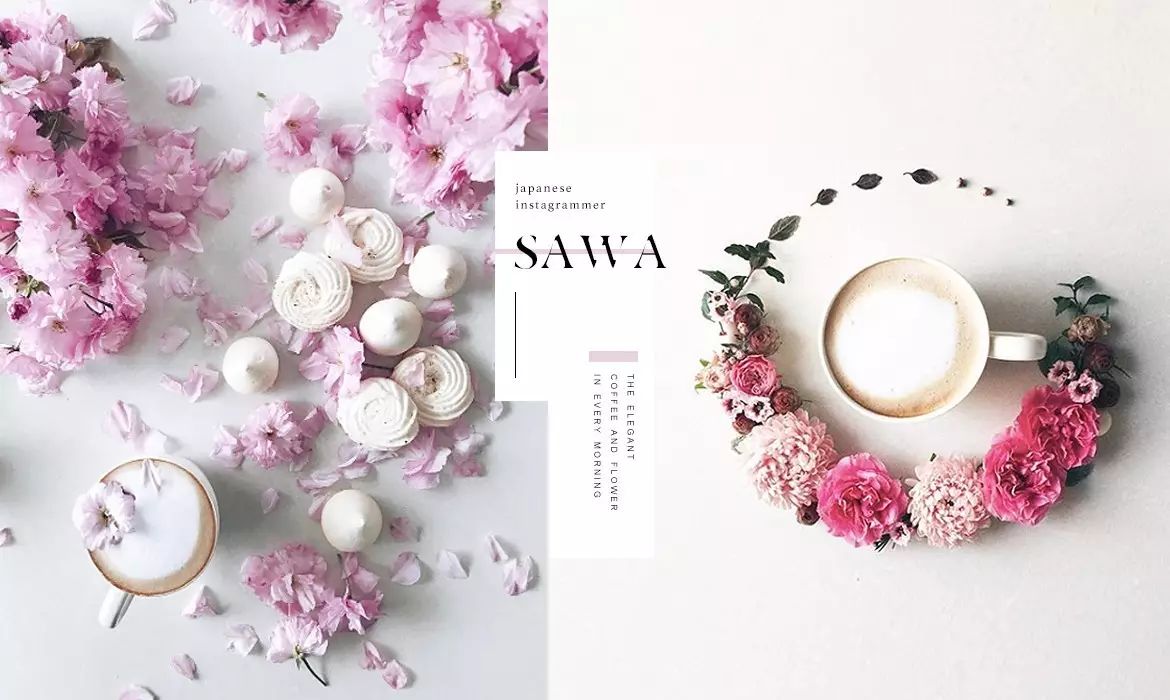 咖啡與花朵交織成餐桌上的優雅美景：日本Instagrammer以花卉藝術療癒每個早晨時刻 家居 第1張