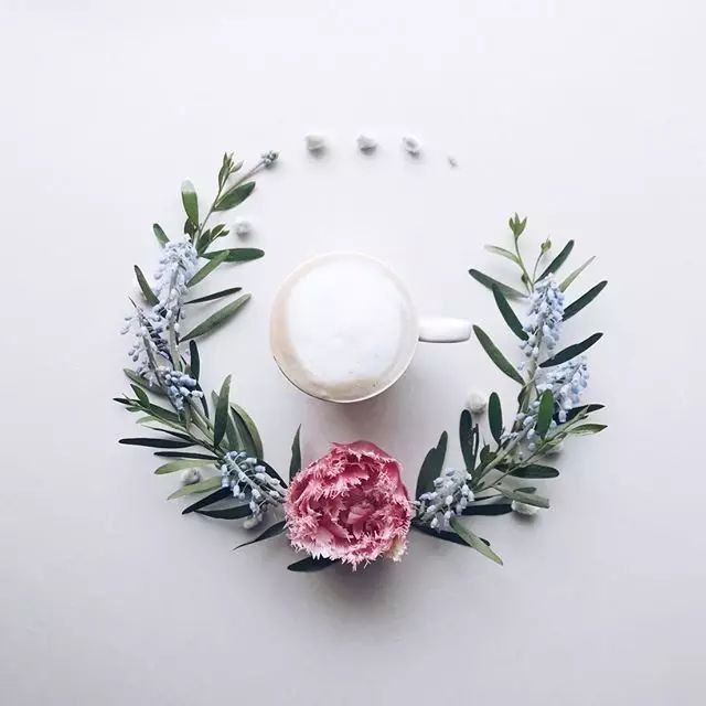 咖啡與花朵交織成餐桌上的優雅美景：日本Instagrammer以花卉藝術療癒每個早晨時刻 家居 第11張
