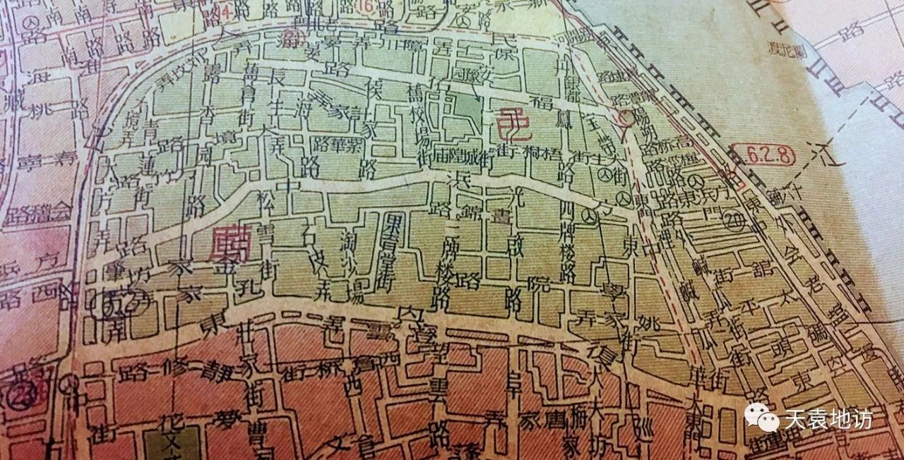 第四区也就是蓬莱区,是复兴路以南的上海县城以及其他南市区域,以区
