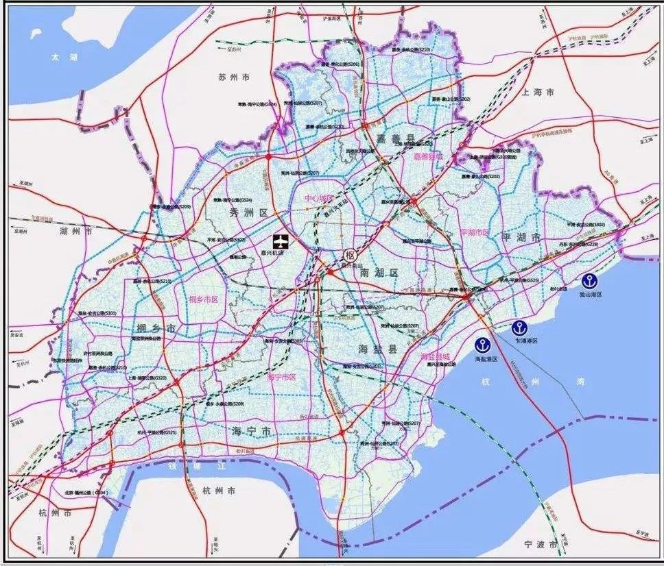 嘉兴市城市总体规划(2003-2020)(2017修订版)