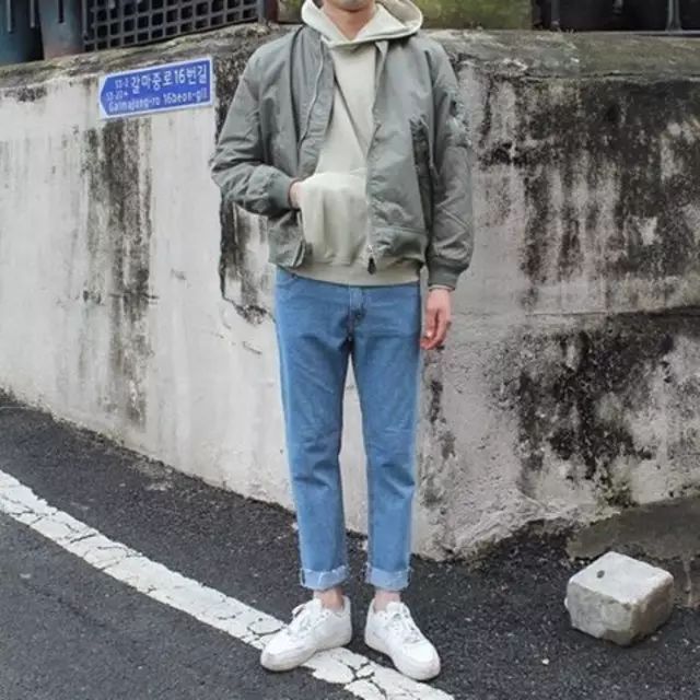 就是喜欢穿搭干干净净的男生啊!