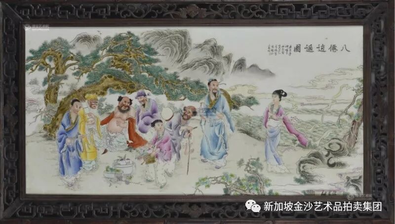 王琦瓷板画一般能值多少钱?
