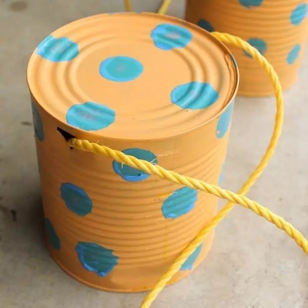 废物利用 | 幼儿园手工奶粉罐,孩子创意新搞作!