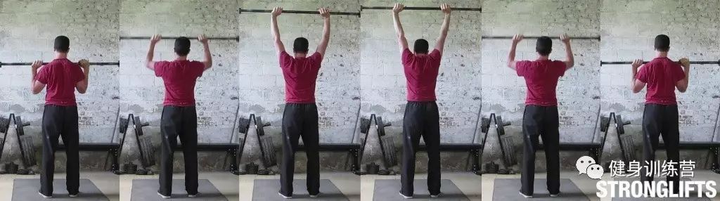 肩上推举，全身性的训练，整体力量的体现 - 13