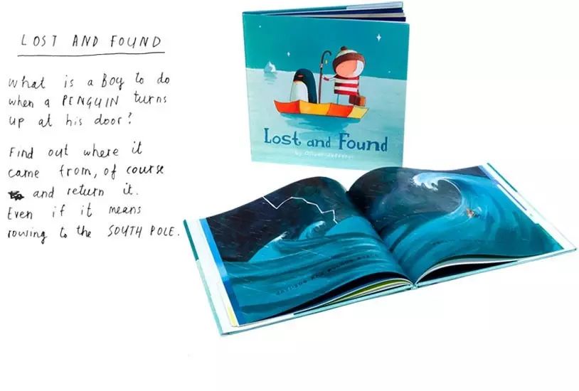 澳大利亚绘本名家oliver jeffers2005年创作的"lost and found"大获