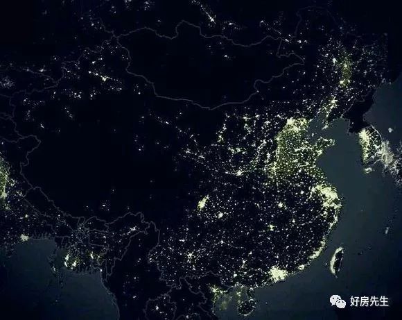 中国全景灯光夜景