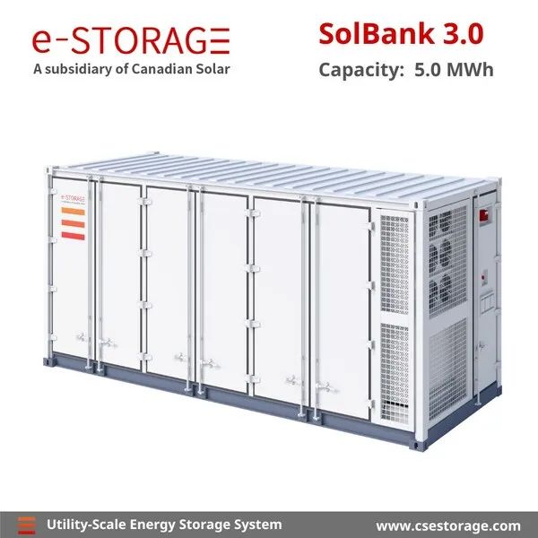 阿特斯e-STORAGE推出具有更高密度和先进安全性的SolBank 3.0