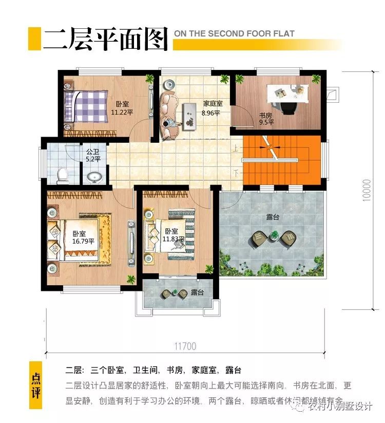 11.7x10米二层带堂屋农村别墅,30万轻轻松松拿下!