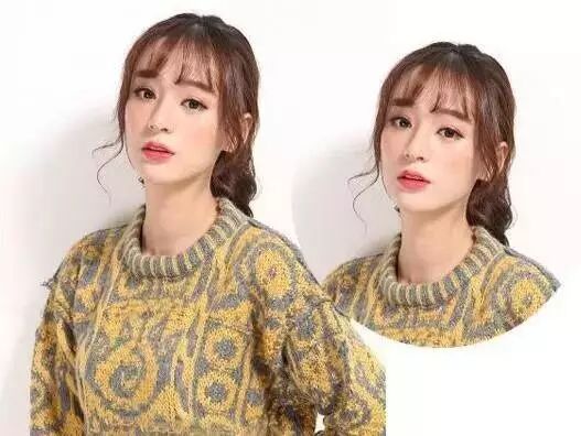 齐肩中长发,打造完美瓜子脸!