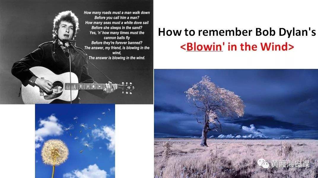 How to remember Bob Dylan's<Blowin' in the Wind>