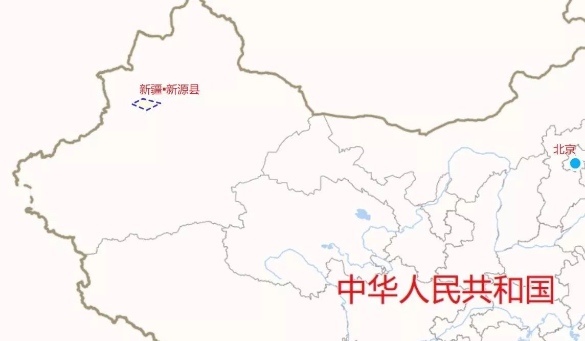 新源县在我国版图上的位置图片