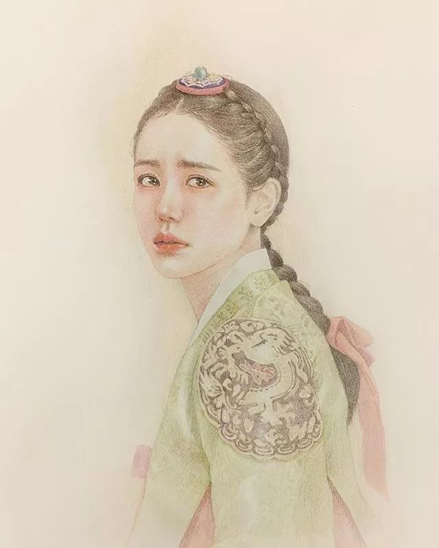 清新淡雅的人像插画 美女角色合集