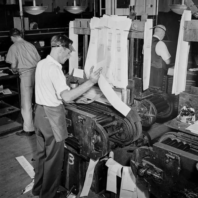 1942年，人们是如何手工制作一份《纽约时报》的？｜世界的美意 - 29