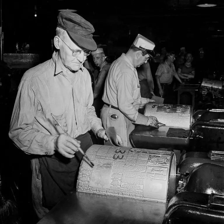 1942年，人们是如何手工制作一份《纽约时报》的？｜世界的美意 - 38