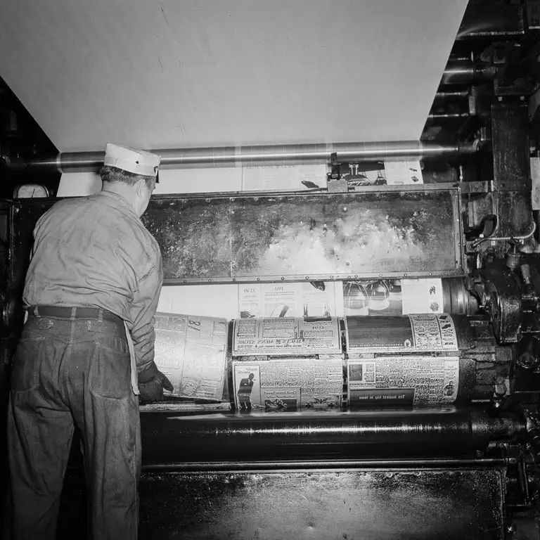 1942年，人们是如何手工制作一份《纽约时报》的？｜世界的美意 - 39