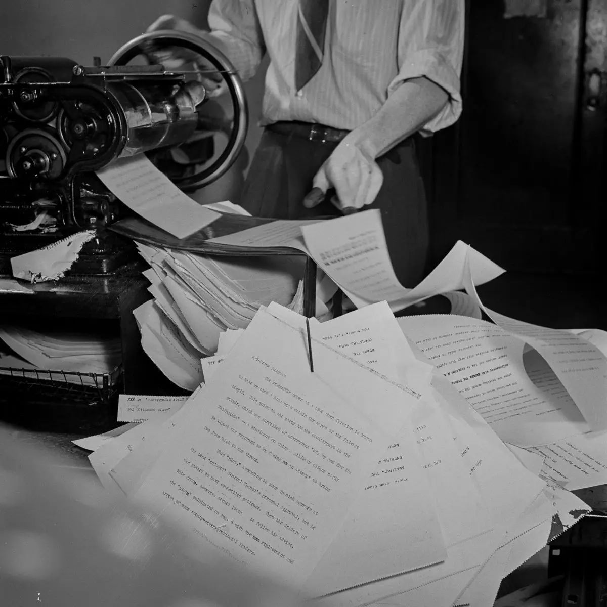 1942年，人们是如何手工制作一份《纽约时报》的？｜世界的美意 - 6